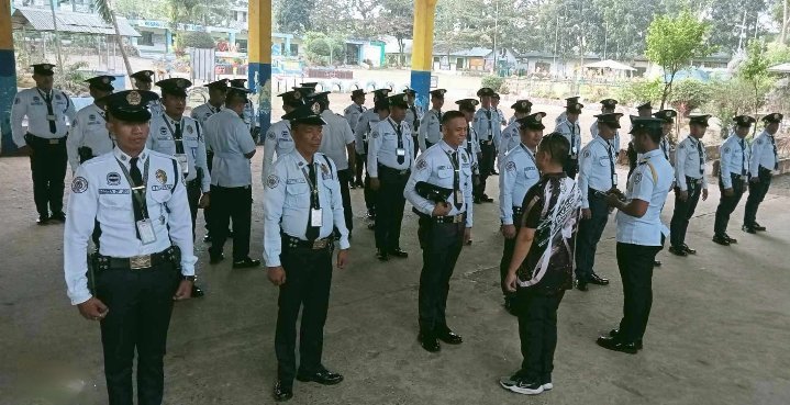 ISPAI Security Personnel Guard Inspection Formation